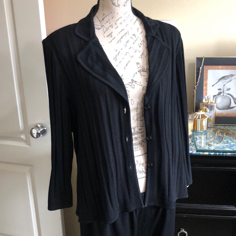 Exclusively Misook 2 Piece Coordinating Pant Suit - image 6